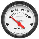 Autometer 5791 Phantom Electric Voltmeter Gauge