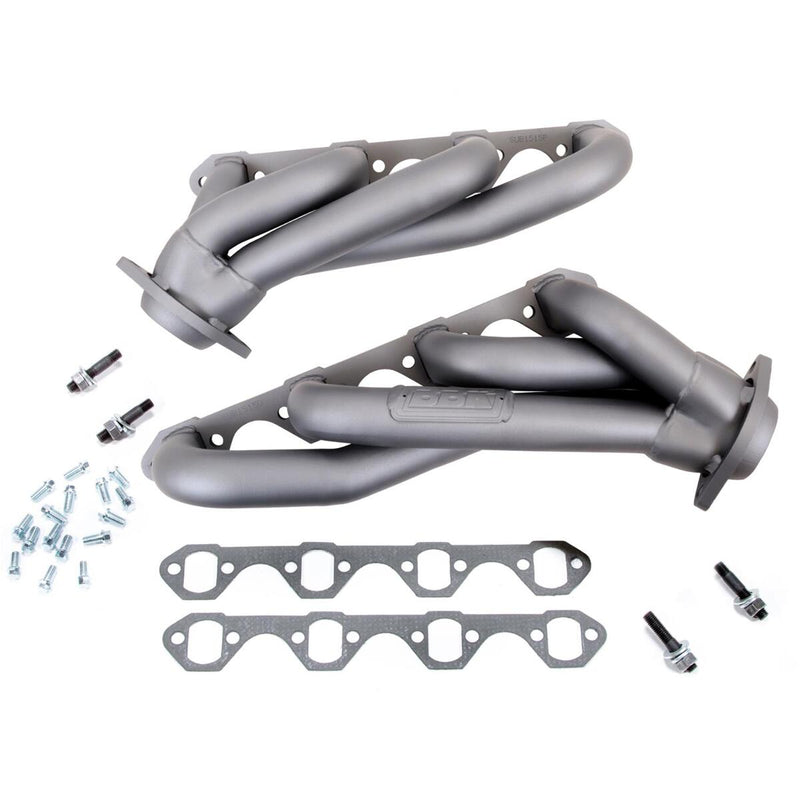 BBK Performance 1515 Mustang 5.0 1-5/8 In. Shorty Headers - Titanium Ceramic