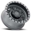 Black Rhino Abrams Textured Matte Gunmetal Wheels 1785ABR006140G12