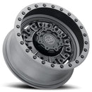Black Rhino Abrams Textured Matte Gunmetal Wheels 1785ABR006140G12