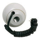 B&M 46112 White Replacement Shifter Knob With Button And SAE Threads