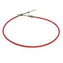 B&M 80833 5' Super Duty Race Shifter Cable - Red