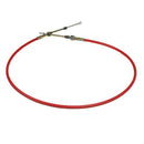 B&M 80833 5' Super Duty Race Shifter Cable - Red