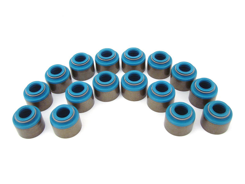 COMP Cams 529-16 Set Of 16 Metal Viton Valve Seals .530" Guide Size, 11/32" Valve Stem