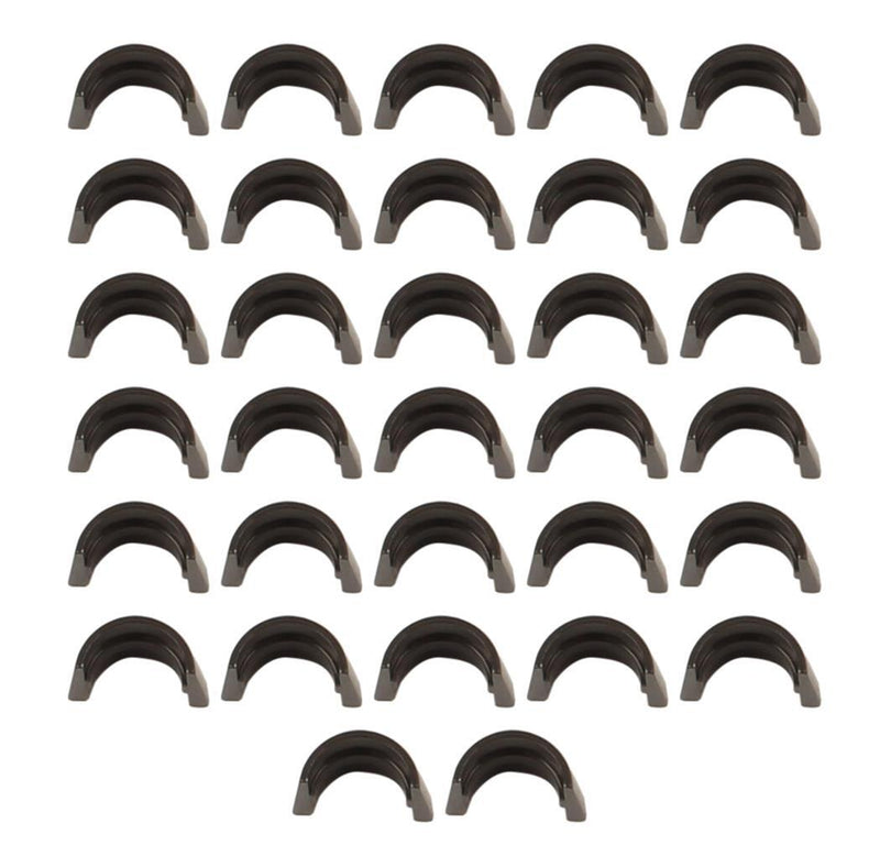 COMP Cams 648-16 Machined Steel Set Of 16 - 7 Degree, 11/32", Single Groove Race Locks