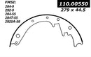 Centric Premium Brake Shoes 111.00550
