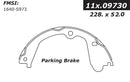 Centric Premium Brake Shoes 111.09730