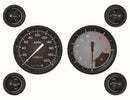 Classic Instruments Auto Cross Gray Series Gauge Sets AX51GBLF
