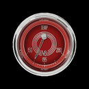 Classic Instruments V8 Red Steelie Series Gauges V8RS26SLC