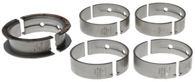 Clevite MS2199P10 Main Bearings, P Series, 1/2 Groove, .010 in. Crankshaft Undersize, Tri Metal, Chevy, 4.8, 5.3, 5.7L, Set of 5