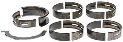 Clevite MS2292HX Main Bearings, H-Series, Coated, 0.001 in. Size, Tri-metal, Grooved, Ford, 5.0L, Modular V8, Set of 5