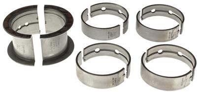 Clevite MS429P10 Main Bearings, P Series, 1/2 Groove, .010 in. Crankshaft Undersize, Tri Metal, Chevy, 265, 283, 302, 327, Set of 5