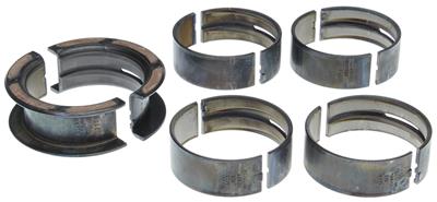 Clevite MS590H1 Main Bearings, H Series, 1/2 Groove, .001 in. Crankshaft Undersize, Tri Metal, Ford, Small Block, Set of 5