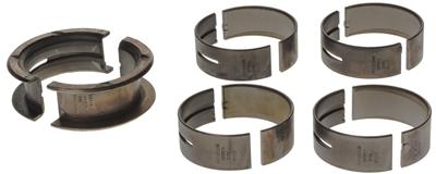 Clevite MS590HX Main Bearings, H Series, 1/2 Groove, .001 in. Thinner Size, Tri Metal, Ford, Small Block, Set of 5