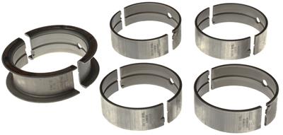 Clevite MS876P10 Main Bearings, P Series, Full Groove, .010 in. Crankshaft Undersize, Tri Metal, Chrysler, Big Block B, Set of 5