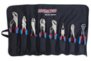 CHANNELLOCK Code Blue 8-Piece Tool Roll Pliers Sets CBR-8