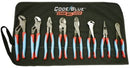 CHANNELLOCK Code Blue 8-Piece Tool Roll Pliers Sets CBR-8