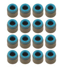 COMP Cams 518-16 Set Of 16 Metal Body Viton Valve Seals .530" Guide Size, 11/32" Valve Stem