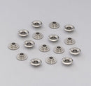 COMP Cams 732-16 10 Degree Titanium Retainer Set Of 16 1.500"-1.550" OD Double Springs