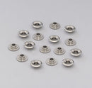 COMP Cams 732-16 10 Degree Titanium Retainer Set Of 16 1.500"-1.550" OD Double Springs