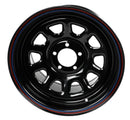 Cragar Black D Window Wheels 1627595565B