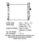 CSF Radiators 3516 Fits Dodge Dakota/Durango