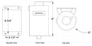 Canton Racing Coolant Expansion and Recovery Tanks 80-200R