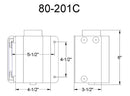 Canton Racing Coolant Recovery/Overflow Catch/Fill Tanks 80-201C