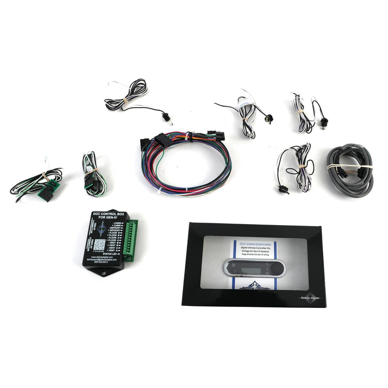 Dakota Digital Gen-IV VHX Digital Climate Control Systems DCC-2500H-C-R