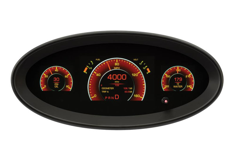 Dakota Digital GRFX Series Universal Elliptical Digital Gauge Kits GRFX-2017