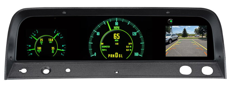 Dakota Digital GRFX Direct-Fit Gauge Kits GRFX-64C-PU