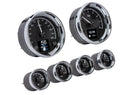 Dakota Digital HDX Series Universal Round Analog Gauge Kits HDX-2024-K
