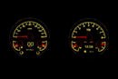 Dakota Digital HDX Direct-Fit Analog Gauge Systems HDX-47C-PU-K