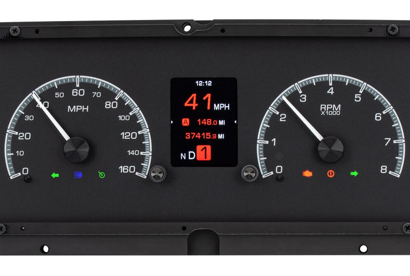 Dakota Digital HDX Direct-Fit Analog Gauge Systems HDX-64C-PU-K
