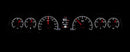 Dakota Digital HDX Direct-Fit Analog Gauge Systems HDX-66C-NOV-S
