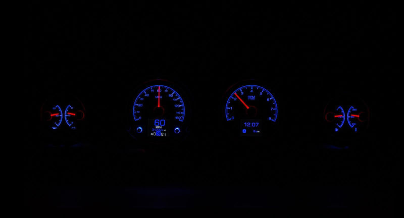 Dakota Digital HDX Direct-Fit Analog Gauge Systems HDX-69F-MUS-K