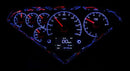 Dakota Digital HDX Direct-Fit Analog Gauge Systems HDX-55C-PU-S