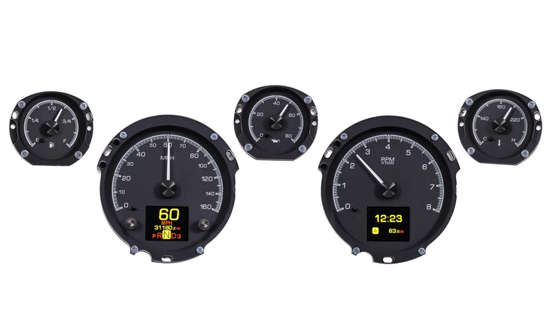 Dakota Digital HDX Direct-Fit Analog Gauge Systems HDX-67F-MUS-K