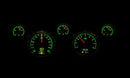 Dakota Digital HDX Direct-Fit Analog Gauge Systems HDX-67F-MUS-S