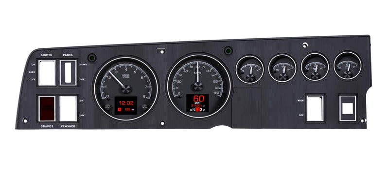 Dakota Digital HDX Direct-Fit Analog Gauge Systems HDX-68D-CHG-K
