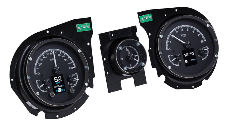 Dakota Digital HDX Direct-Fit Analog Gauge Systems HDX-69C-CVL-K