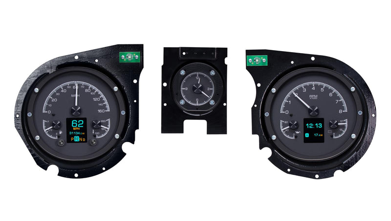 Dakota Digital HDX Direct-Fit Analog Gauge Systems HDX-69C-CVL-K