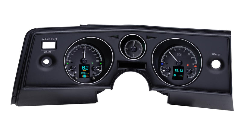 Dakota Digital HDX Direct-Fit Analog Gauge Systems HDX-69C-CVL-K