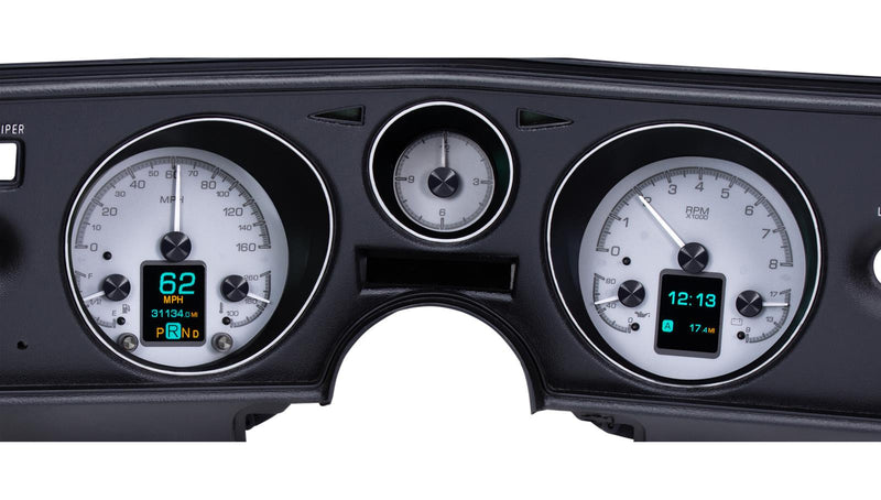 Dakota Digital HDX Direct-Fit Analog Gauge Systems HDX-69C-CVL-S