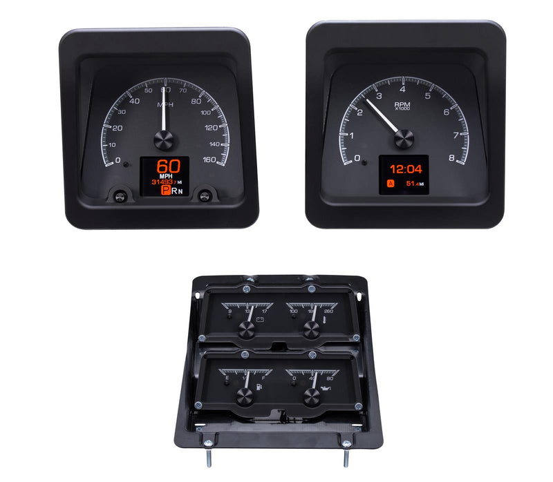 Dakota Digital HDX Direct-Fit Analog Gauge Systems HDX-69C-CAC-K