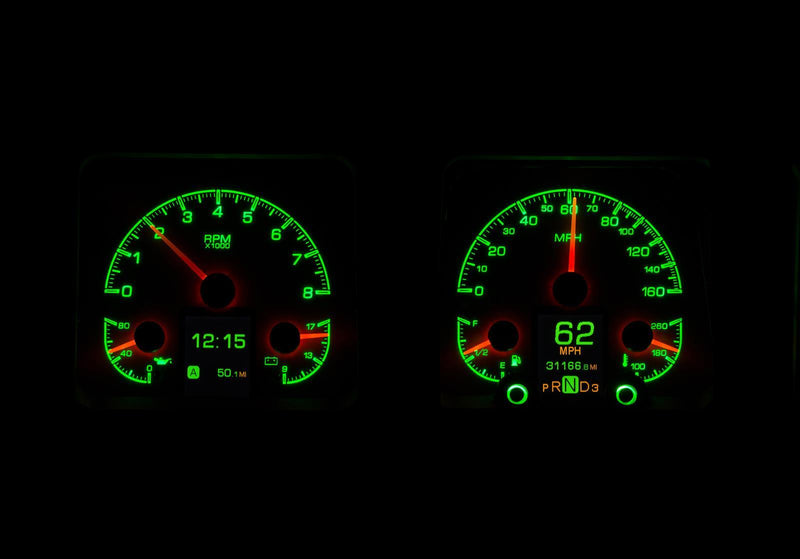 Dakota Digital HDX Direct-Fit Analog Gauge Systems HDX-69C-CAM-K