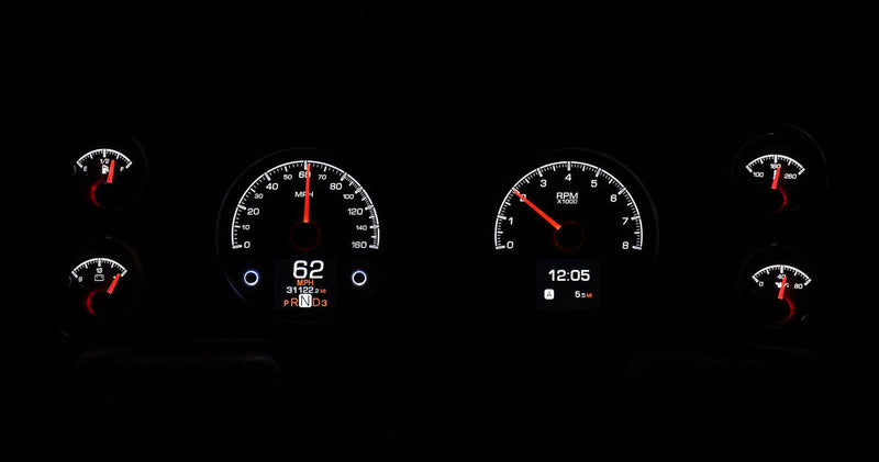 Dakota Digital HDX Direct-Fit Analog Gauge Systems HDX-70C-CAM-K