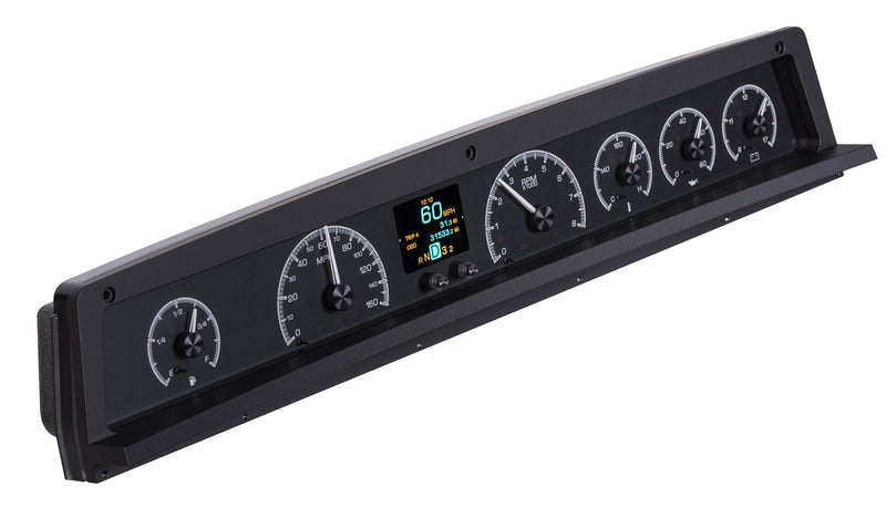 Dakota Digital HDX Direct-Fit Analog Gauge Systems HDX-71C-CAP-K