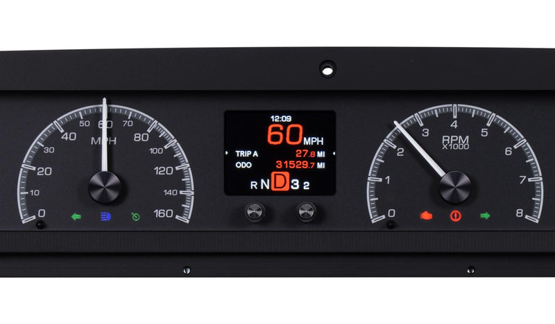 Dakota Digital HDX Direct-Fit Analog Gauge Systems HDX-71C-CAP-K
