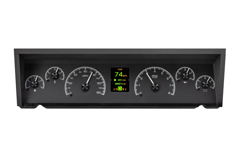 Dakota Digital HDX Direct-Fit Analog Gauge Systems HDX-77C-CAP-K
